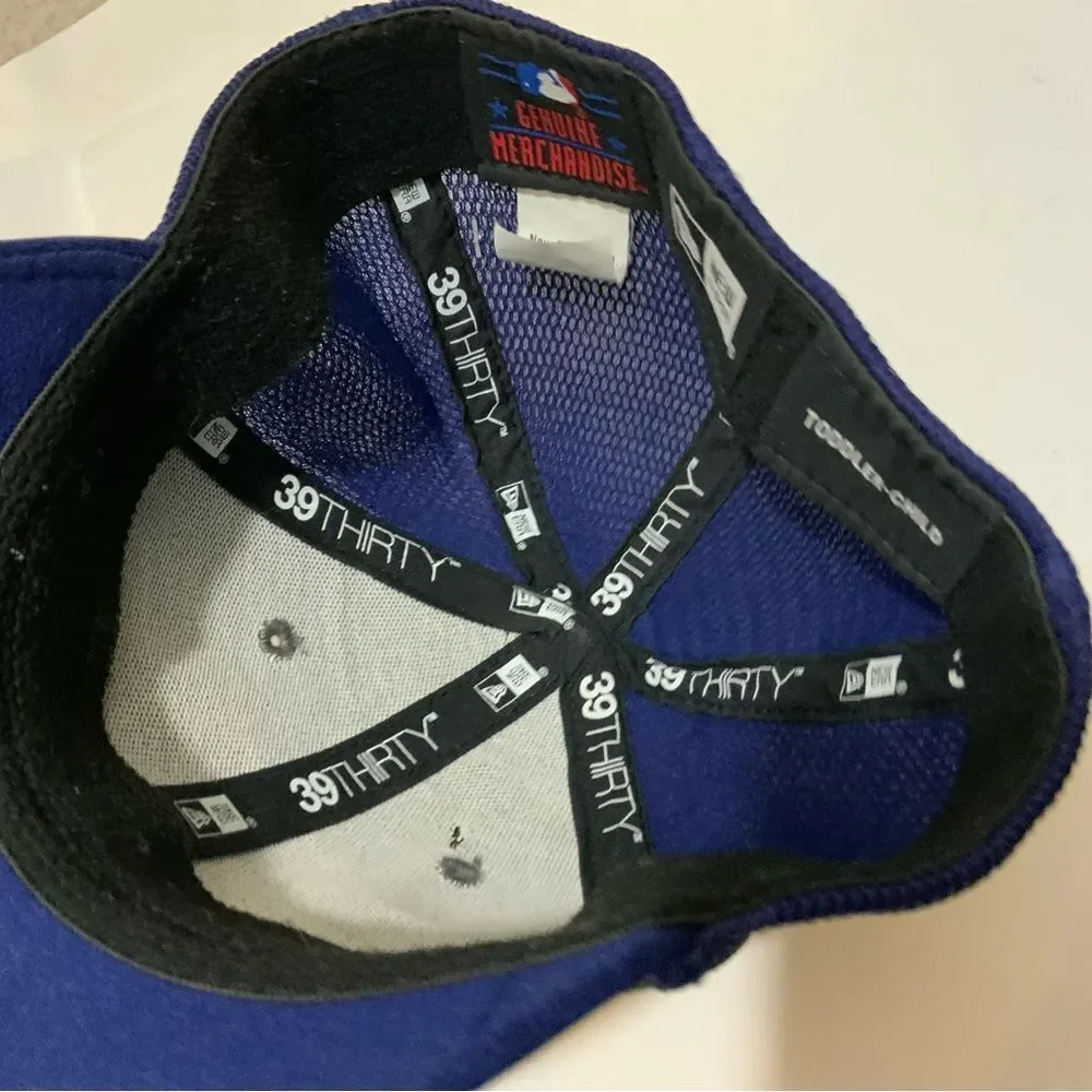 New Era 39Thirty Texas Rangers‎ Toddler Child Blue Red MLB Flex Fit Cap